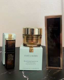 Estée Lauder skincare products