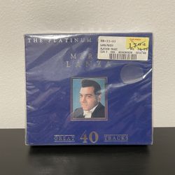 Mario Lanza Platinum Collection 2 Disc Box Set CD Album NEW SEALED Latin 1996