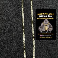 14k Figaro Chain 