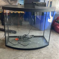 30  Gallon Curved Aquarium  