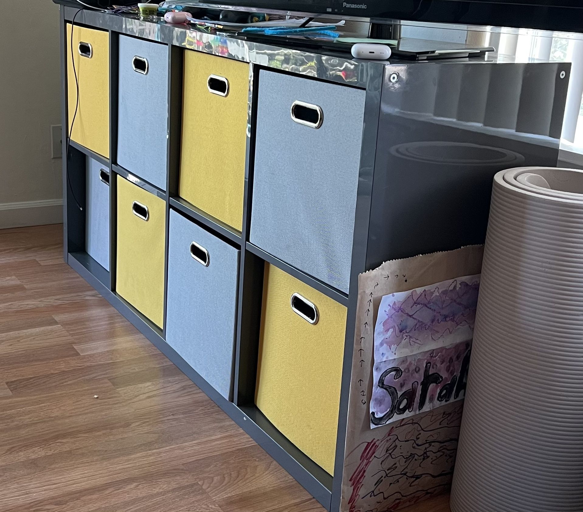 shelf with drawers