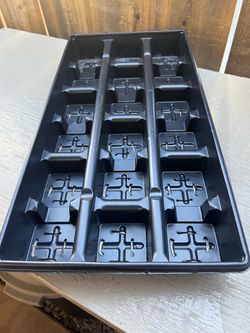 Growing trays (44 Total) designed to hold 18, 4” pots for seedlings or plants