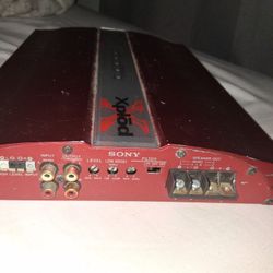 Sony Xplōd Xm-1002HX Oldschool Almplifier