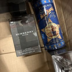 Burberry & Versace Colognes 