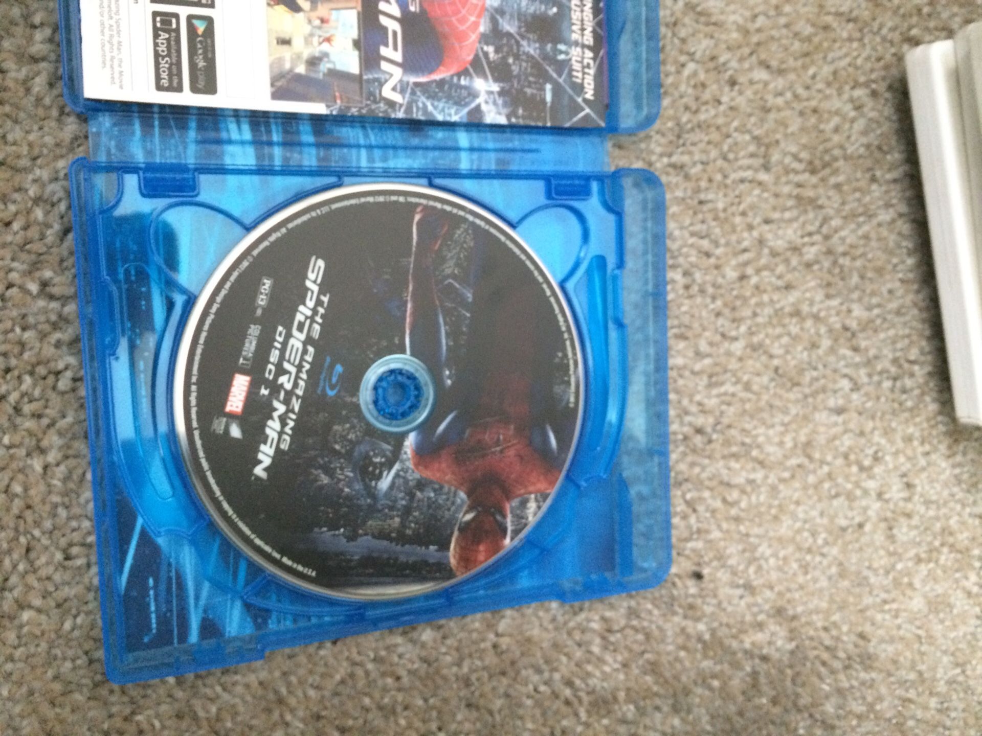 The amazing Spider-Man 3disc for Blu-ray