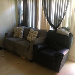 Couch And Recliner