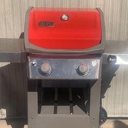 Weber Spirit II E-210 BBQ Grill Propane (Hot Rod) For Sale