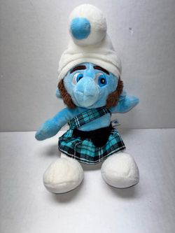 10” Build A Bear Smurf Gutsy