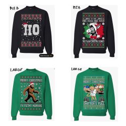 Men/women funny Christmas Sweaters