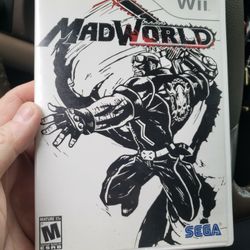 Nintendo Wii Mad World Game Works Perfectly 