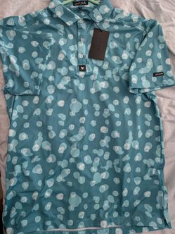 Bad Birdie Men's Polo Shirt Size L "New w/Tags"