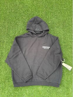 Fear of God Essentials Hoodie Black
