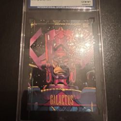 1993 Skybox Marvel Universe Galactus Graded 10 Gem Mint