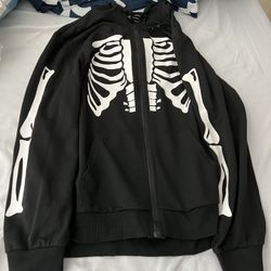 Skeleton Hoodie, Large