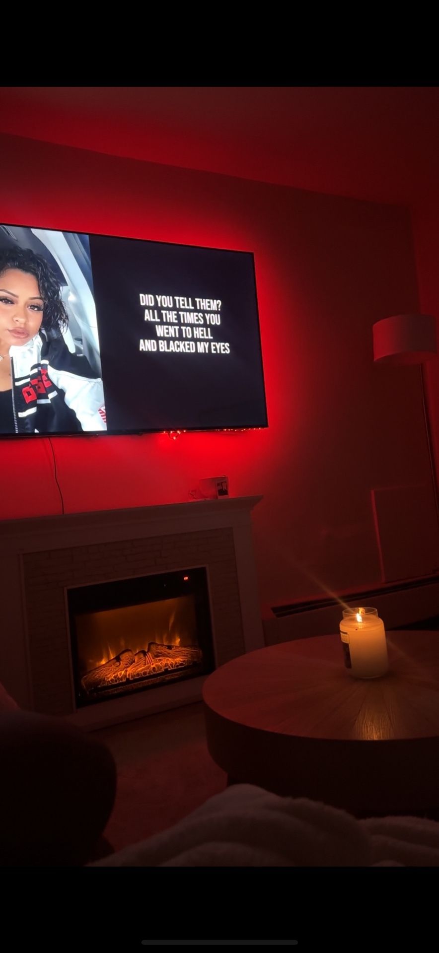 electric fireplace