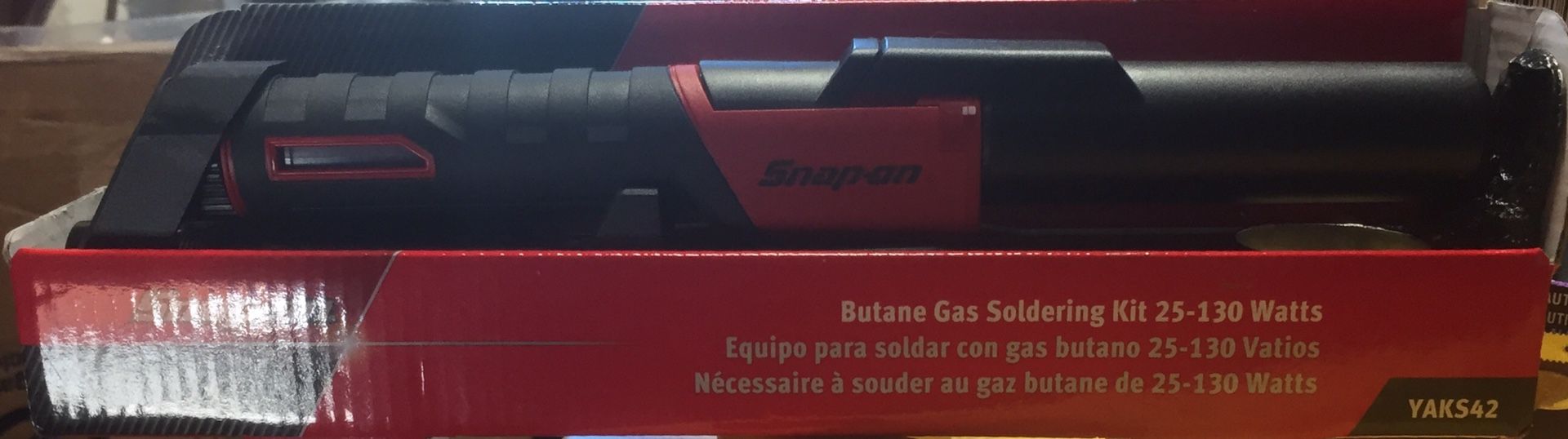Snap-On - Butane Gas Soldering Kit 25- 130 Watts- part #: YAKS42....