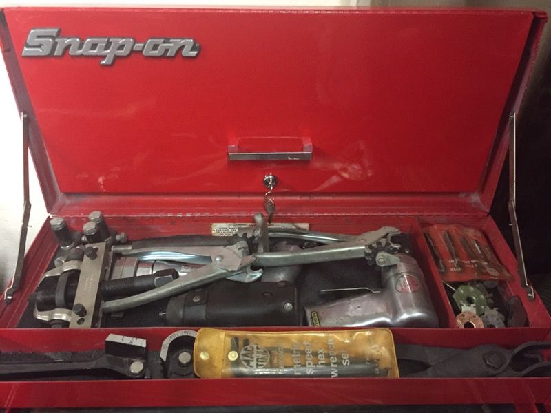 Snapon box and snap On and Mac Tools