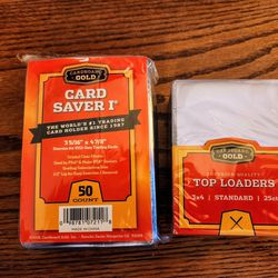 Top Loaders And Card Savers