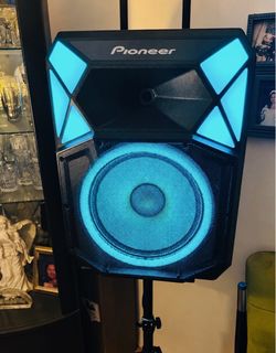 Pioneer (PIX615) ~ 700 Watt Party Speaker w/ Massive Sound, Microphone, Led Lights, Stand, DJ Ready