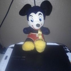 Vintage 1930s Mickey Mouse Windup Doll