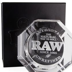 Raw” Crystal Ashtray