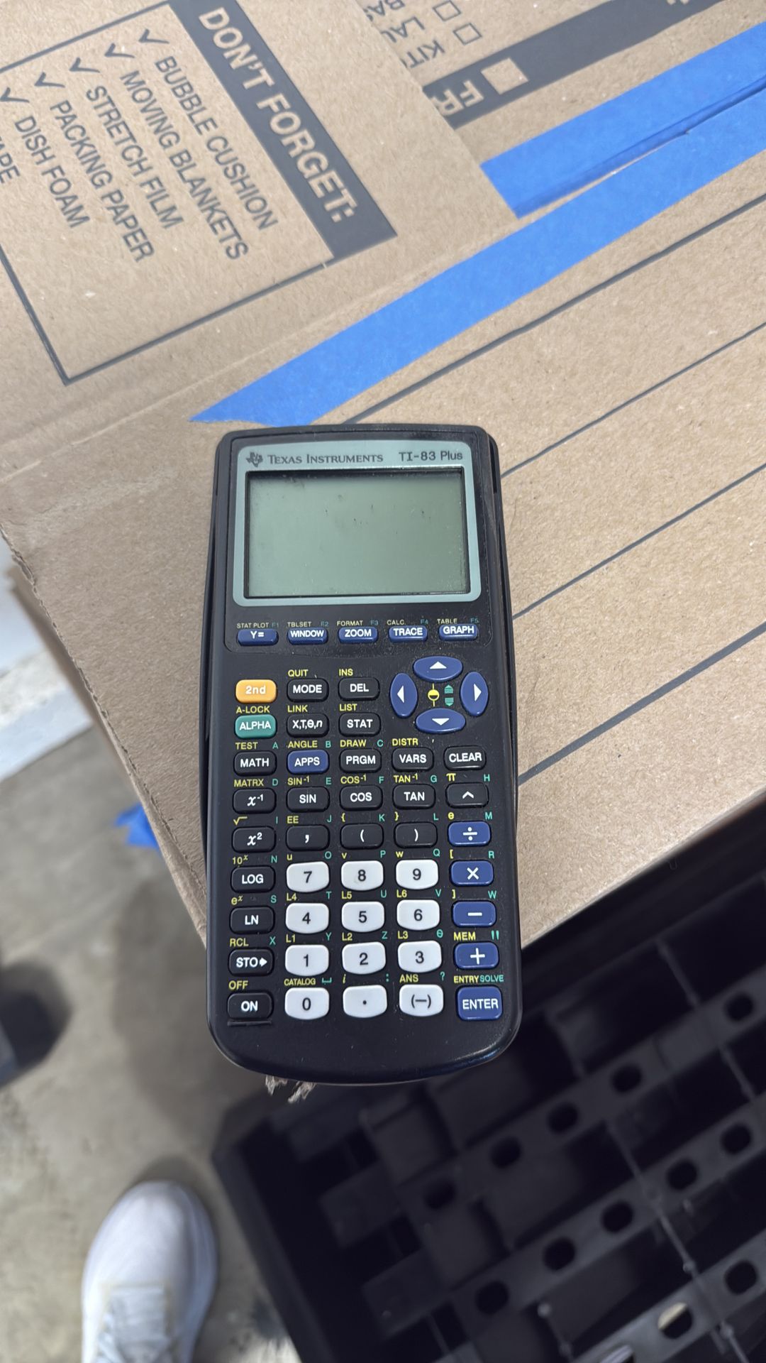 Ti-83 plus calculator