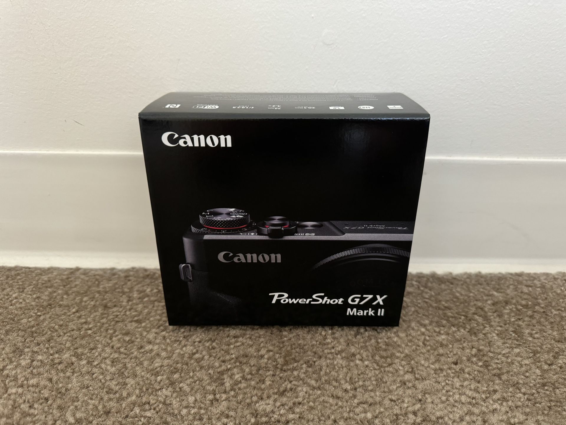 Canon PowerShot G7 X Mark II Digital Camera Brand New