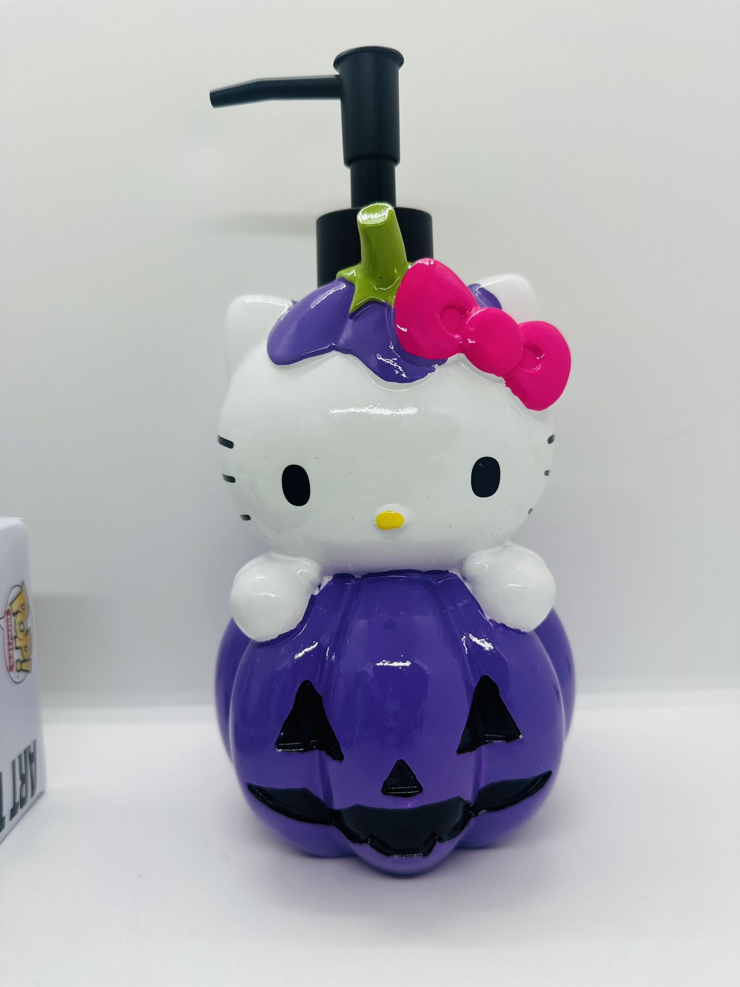 Hello Kitty Pumpkin Purple Soap Dispenser