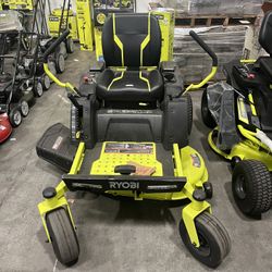 Ryobi 48V 42-inch 75 Ah Battery Electric Riding Zero Turn Mower