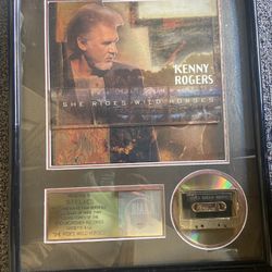 KENNY ROGERS LOT RIAA AWARD