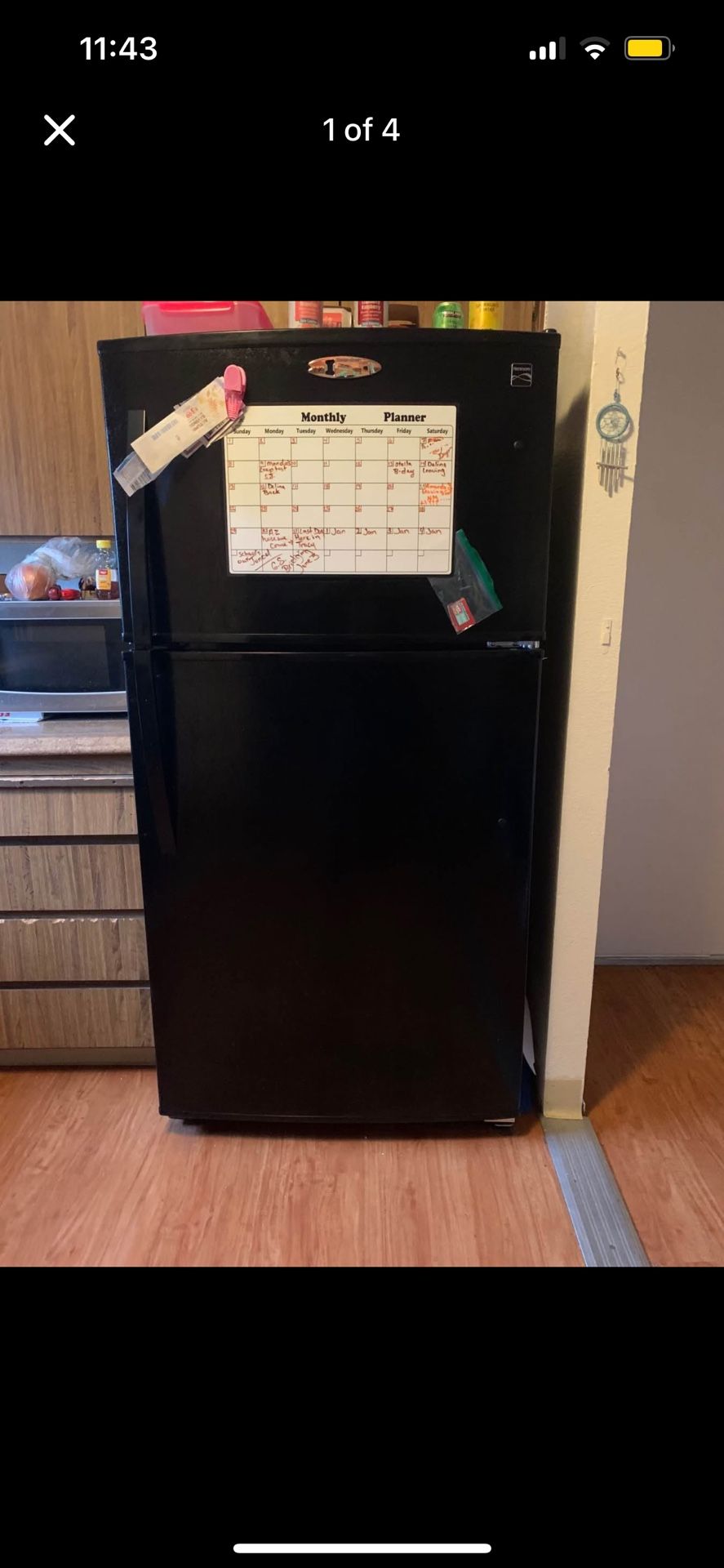 Kennore Energy Star Refrigerator