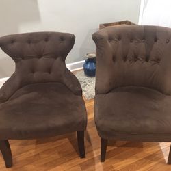 Two Accent Chairs $70 Both  $40 Each 