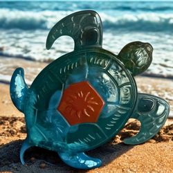 Hand Made Resin Turtle