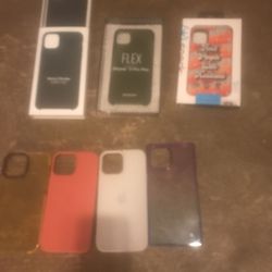 iPhone 11 Pro Max Cases Leather  And Silicon 
