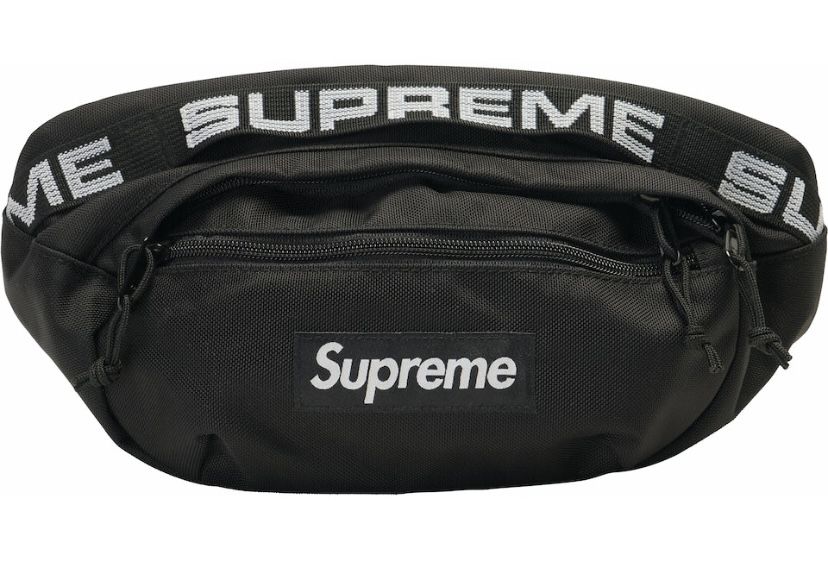 Supreme Waist Bag (SS18) Black