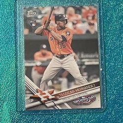 Teoscar Hernandez 2017 TOPPS OPENING DAY ROOKIE #176 TORONTO BLUE JAYS