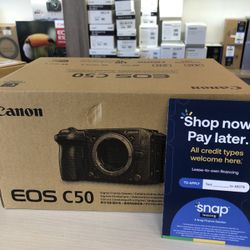Canon EOS C50 Cinema Camera