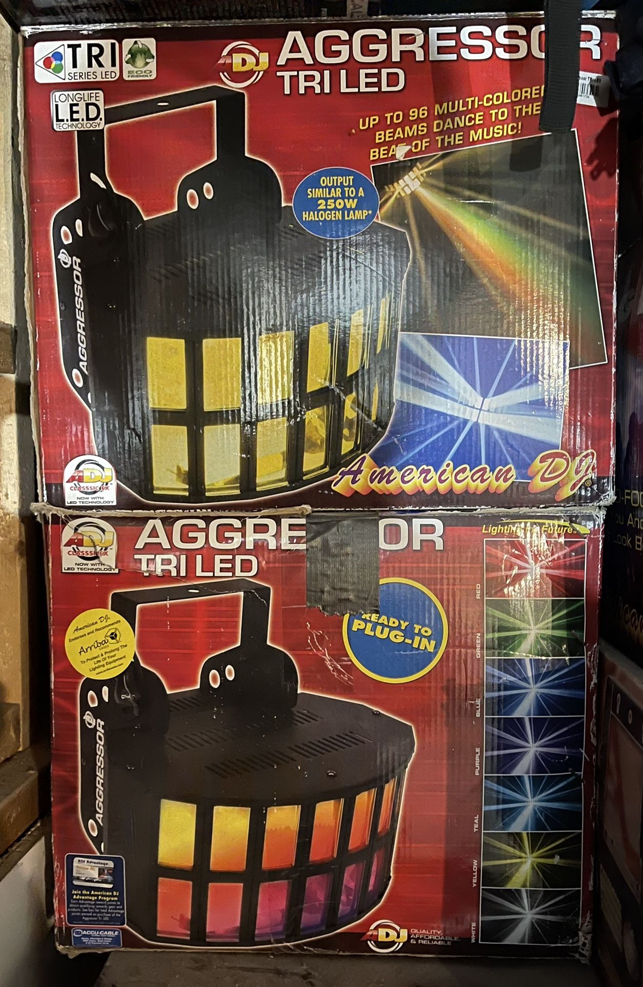 2  Agressor Tri Led 75 each