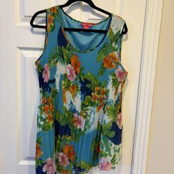 Women’s Hawaiian Tank Top - Size XL - Simi valley