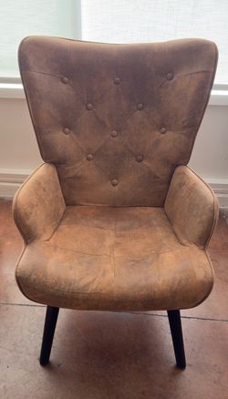 Faux Leather Desk Chair