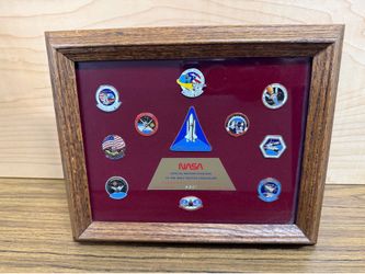NASA Space Shuttle Challenger Insignia Set