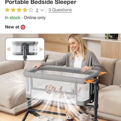 Bedside Baby Crib 