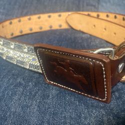 Girls Cow Boy Belt 