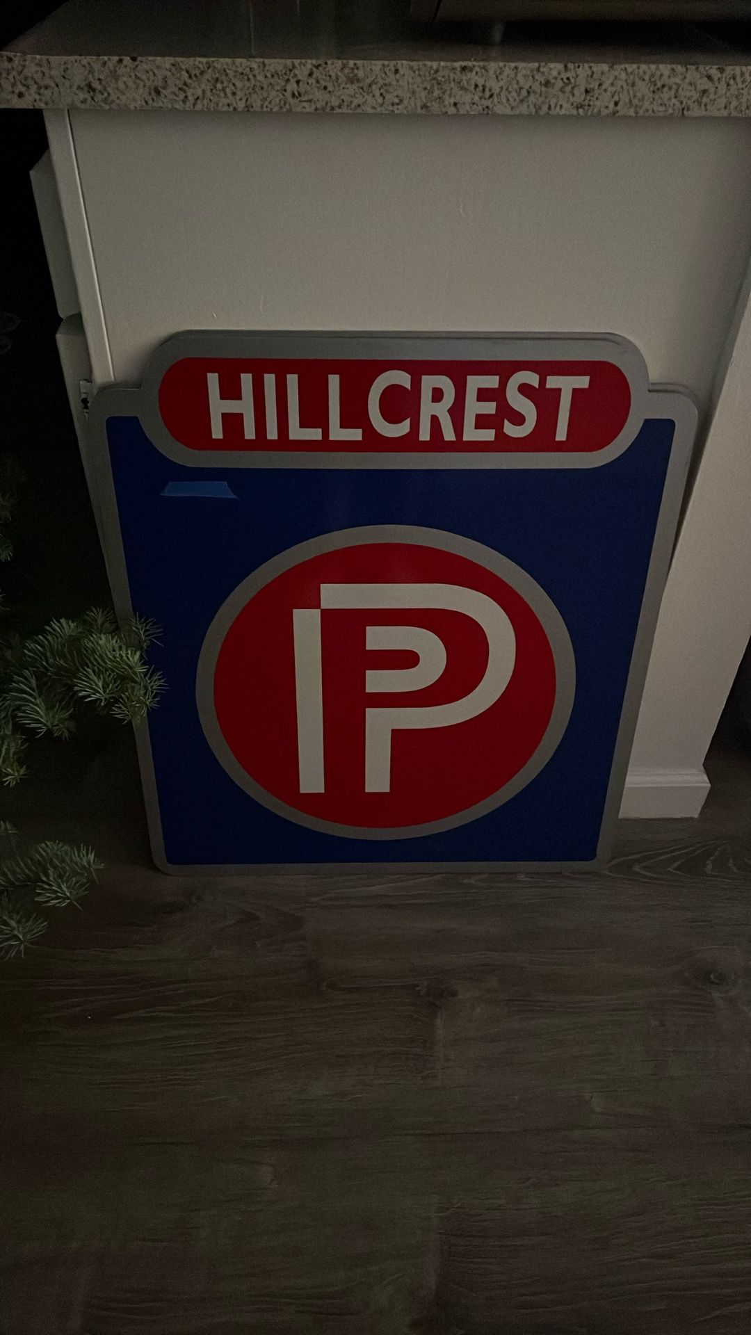 Parking Sign Hillcrest