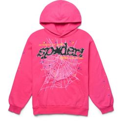 V2 Pink Sp5der Hoodie 