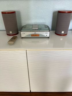 JVC Mini Stereo System with CD Player Speakers and Remote