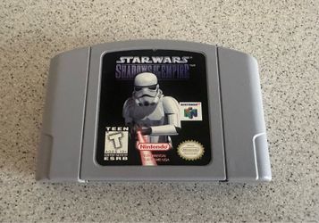 Nintendo 64 Star Wars Shadows of the Empire N64 Game