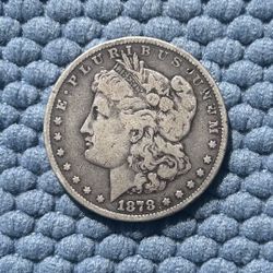 1878 S Morgan Dollar Long Nock