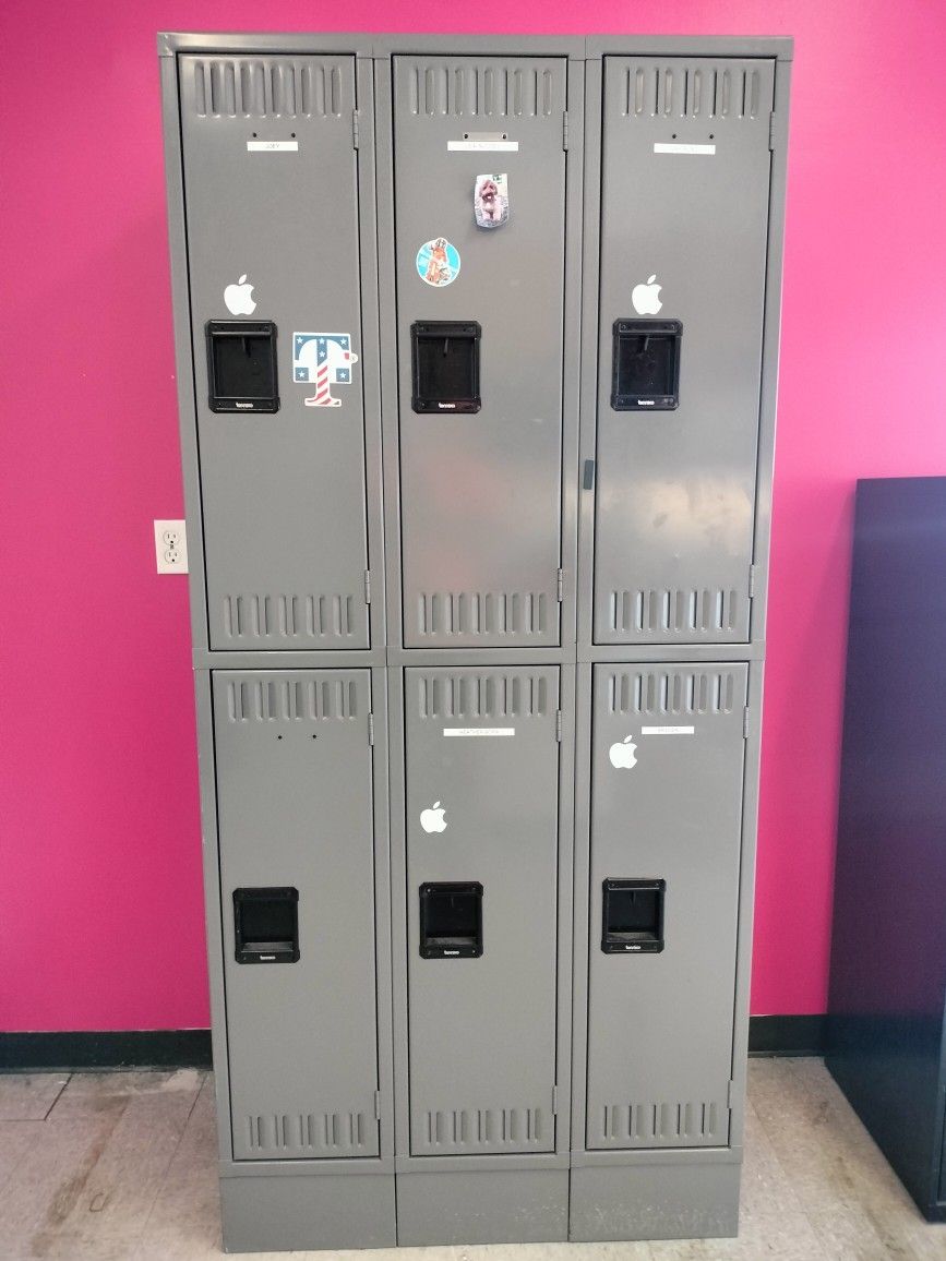 Metal Locker, 6 Feet High