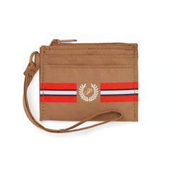 New Victoria Pink Card Holder Keychain Wristlet 